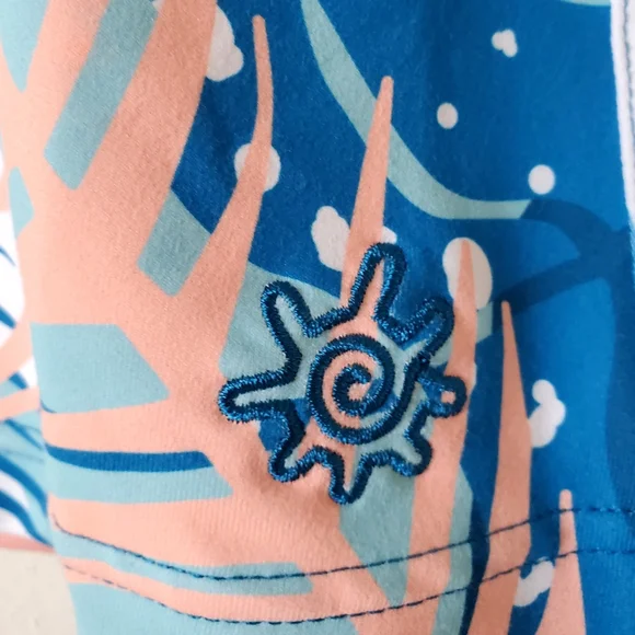 Uv Skinz Tropical UPF 50+ Mini Skort Athletic Sports Size XS Women Preowned - Picture 6 of 10